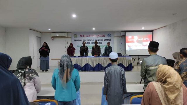 Disdikbud Aceh Besar Adakan Pelatihan Implementasi Kurikulum Merdeka Jenjang SD dan SMP